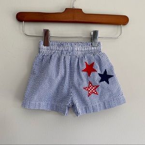 Seersucker Swim Shorts